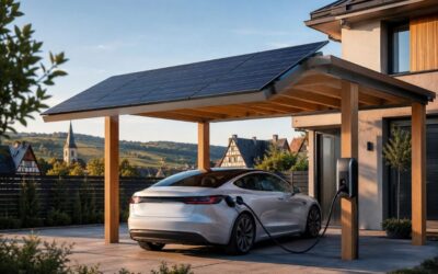 Borne de recharge solaire dans le Haut-Rhin le guide complet